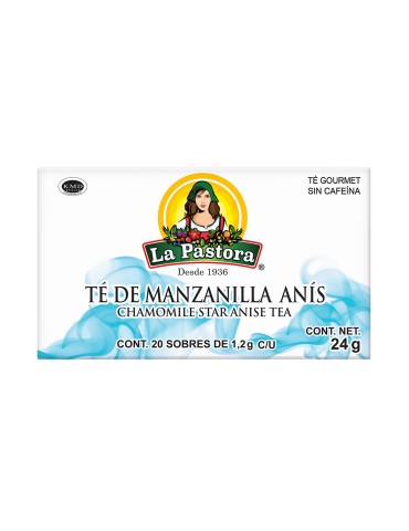 Té de manzanilla y anís