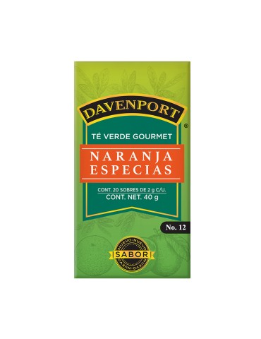 Té verde naranja - especias