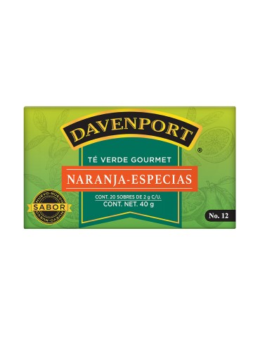 Té verde naranja - especias