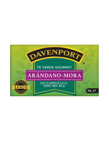 Té verde arándano - mora