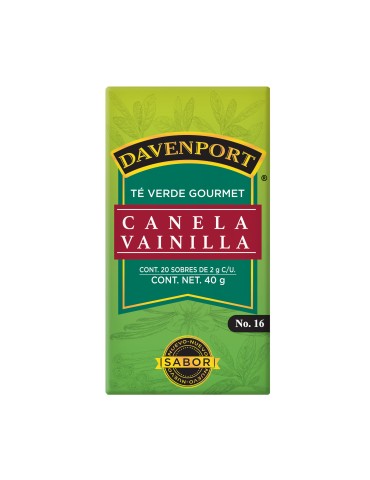 Té verde canela - vainilla